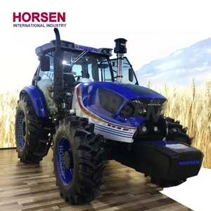 Horsen China brand 180hp 200hp 210hp 220hp 230hp farm wheel tracto, front loader price for sale made in china