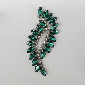 Aplique de Hoja <span class=keywords><strong>con</strong></span> Pedrería Hecho a Mano, <span class=keywords><strong>con</strong></span> Adhesivo Termofusible, <span class=keywords><strong>para</strong></span> Decoración de <span class=keywords><strong>Ropa</strong></span>, Manualidades y Accesorios DIY - Product Image 4