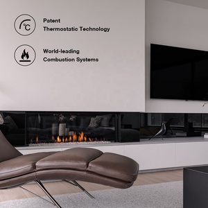 Cheminée à gaz MEISU.CH G a S 72 pouces pour intérieur/extérieur, prise d'air multi-combustibles, vente en gros, cheminée à gaz pour chauffage - Product Image 2