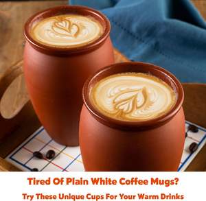 Juego de 2 Copas de cóctel Cantaritos de <span class=keywords><strong>Barro</strong></span> de 12oz para Tequila, Margaritas, Mojitos y más Fiesta Mexicana - Product Image 3