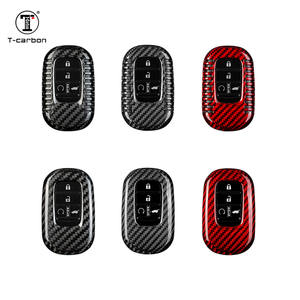 Accessoires auto Couverture de clé de voiture pour <span class=keywords><strong>Honda</strong></span> <span class=keywords><strong>Civic</strong></span> Ventes d'usine Étui de clé de voiture en fibre de carbone pour clés Style de mode - Product Image 2