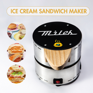 Máquina de Snacks Calientes, Máquina de Helados, Máquina de Pan <span class=keywords><strong>Brioche</strong></span> Italiano 220V, Máquina de Helados y Gelato, Sandwich Redondo, Nuevo Producto UFO2000, Panini <span class=keywords><strong>Burger</strong></span> - Product Image 5