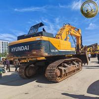 Excavadora Hidráulica Usada Hyundai 520LC de 50 Toneladas, con Gran Potencia para Construcción de Carreteras y Trabajos de Cimentación