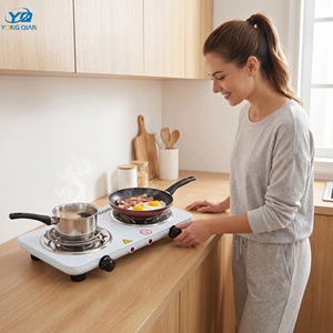<span class=keywords><strong>Plaque</strong></span> chauffante électrique double tête 2000w, cuisinière domestique, utilisation en plein air, camping, voyage, <span class=keywords><strong>plaque</strong></span> chauffante à bobine avec <span class=keywords><strong>2</strong></span> brûleurs - Product Image 5