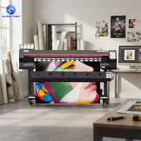 Imprimante numérique à solvant écologique 1,6 m Epson i3200 i1600 XP600 DX5 DX7 pour impression sur vinyle, bannière, papier photo, toile et publicité
