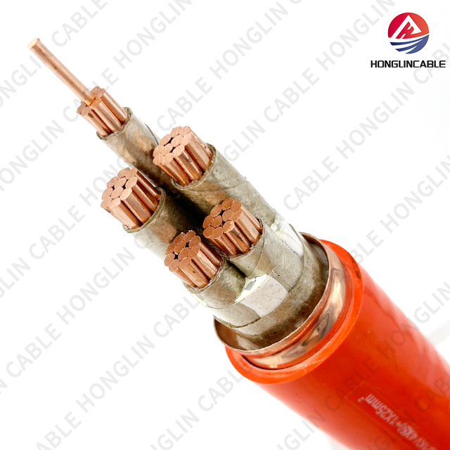 LSZH Sheath Fire-Resistant Low-Voltage Copper Conductor XLPE Insulation Suitable Industrial Building Cable