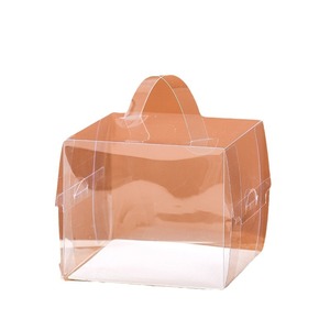 Tùy Chỉnh Vuông Pet Trong Suốt Cube Hộp <span class=keywords><strong>Frosted</strong></span> PVC Bao Bì Cho Bánh Hộp Rõ Ràng Hộp Nhựa - Product Image 1