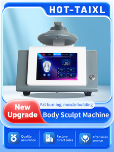โรงงานผลิตเครื่องสร้างกล้ามเนื้อ ลดไขมัน rf ems sculpting machine พร้อมด้ามจับ 2 อัน สำหรับร้านเสริมสวยและสปา - Product Image 3