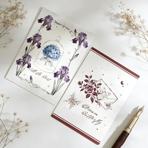 Tarjetas de Felicitación y Notas Personalizables al por Mayor de Estilo Europeo para Regalos y Mensajes de Agradecimiento - Product Image 3