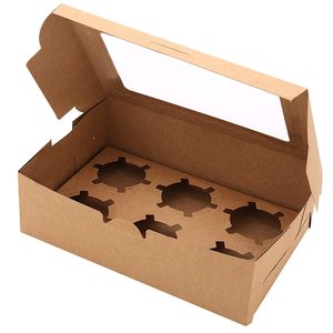 2019 Luxury 350gsm white paper board desert packing , small paper packaging cake box boite a gateau