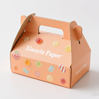 Logo imprimé personnalisé Bonbons Dessert Pâtisserie Biscuit Boîtes en papier en carton Emballage alimentaire Boîte à biscuits Paquet à vendre