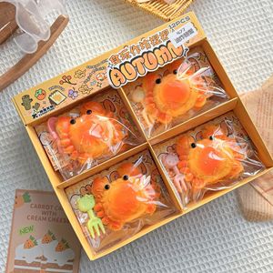 High Quality TPR Fried <b>Crab</b> Food Theme Games <b>Crab</b> Design Sensory Squeeze Ball Stress Relief Toys for Kids Boys and Girls - Product Image 6