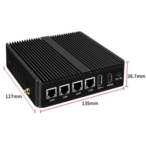 12th Gen N100 Mini PC 8GB <span class=keywords><strong>DDR4</strong></span> 128GB SSD 4LAN Mini Firewall Router Home Office Server Win11 Mini computadora industrial sin ventilador - Product Image 5