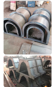 Vorgefertigte U-Form Kanal Stahl form Beton Entwässerung Schalung platte Wieder verwendbare Straße Autobahn Wasser management Konstruktion - Product Image 2