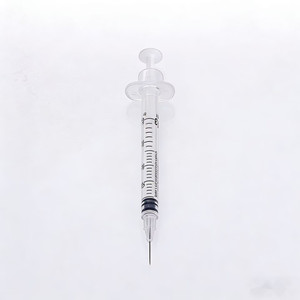 Seringue de sécurité stérile EO 1 ml/0,5 ml/0,3 ml avec aiguilles indolores de calibre 29/30/31 pour la santé animale - Product Image 3