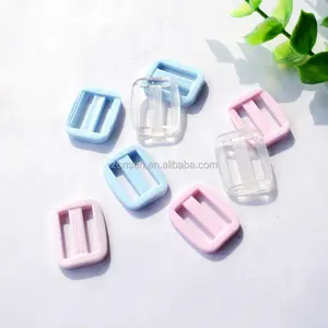 15MM KAM Small Plastic Tri-Glide Buckle Belt Buckle Slider Buckles For Strap 14 Colors In Stock