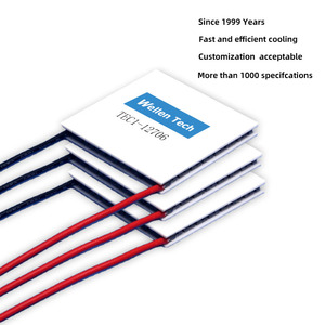 Nhà máy trực tiếp TEC1-12706 12V 6A 40*40 mét <span class=keywords><strong>Peltier</strong></span> nhiệt điện mô-đun cho tủ dây Tủ lạnh xe nguồn trực tiếp cho - Product Image 2