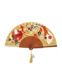 22cm Handmade Wooden Folding Fan Custom Portable Spanish Flowers Wall Hanging Decoration for Wood Crafts Wooden <b>Boxes</b> Wall Signs - Product Image 1