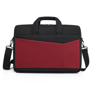 Durable Oxford Waterproof Shoulder <b>Laptop</b> Bag Messenger Briefcase Handheld Men Black Grey New Travel Use Polyester <b>Laptop</b> Bag - Product Image 2