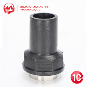 Adaptateur de transition haute pression mâle/femelle vers HDPE, <span class=keywords><strong>raccord</strong></span> 63*2 pouces, résistant aux produits chimiques, SDR11, certifié CE, anti-fuite - Product Image 3