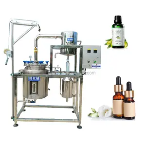 Destilador industrial do óleo de Rosa/Capim-Limão/Alecrim/Lavanda, máquina de extração do óleo essencial do tomilho