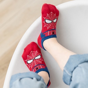 Chaussettes courtes décontractées en coton pour garçons et filles, motif super-héros de bande dessinée, respirantes, nouveauté, confortables pour le quotidien, de 1 à 9 ans - Product Image 3