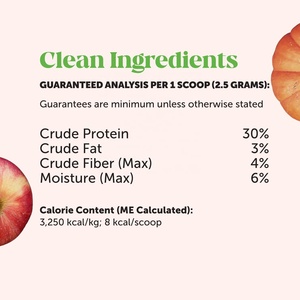 Suplemento en polvo de fibra de calabaza OEM/ODM para perros-Probiótico para perros antidiarrea natural para heces más firmes y digestión saludable - Product Image 4