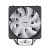 (ProArtist) Ventilateurs de radiateur CPU ARGB B3Pro refroidis par air pour boîtier d'ordinateur, compatibles 12e/13e génération, 120 mm, nickelés, 4 caloducs, faible bruit