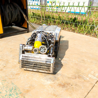 Robot de dragage sous-marin télécommandé, moteur étanche IP68, châssis à chenilles, système de pompage hydraulique pour rivière et étang
