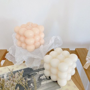Vela Aromática en Forma <span class=keywords><strong>de</strong></span> <span class=keywords><strong>Cubo</strong></span> <span class=keywords><strong>de</strong></span> <span class=keywords><strong>Rubik</strong></span> 6x6x6cm, Cera <span class=keywords><strong>de</strong></span> Soya Blanca, Decoración para el Hogar, Tamaño Pequeño, Fragancia - Product Image 3