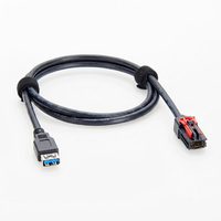 Cable Adaptador USB 3.0 de 12 Pines HSAutoLink de Grado Automotriz, Compatible con Molex 1111463080, Arnés de Datos de PVC Trenzado, Actualizaciones de Multimedia para Automóviles