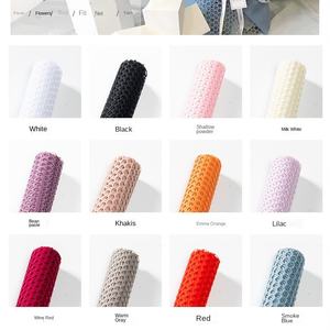 Papel de regalo de red con agujeros de estilo coreano, materiales de gasa Floral para embalaje de ramo, suministros de floristería para papel de regalo - Product Image 4