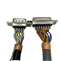 Cable Personalizado de Cobre Puro DB9 DB15 DB25, Cable de Conexión Serial y Paralela de 2x15 Pines, Macho a Macho, para Transferencia de Datos