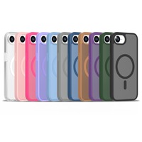 Étui de chargement sans fil magnétique 2-en-1 respectueux de la peau pour iPhone 16E 17E – Housse élégante et minimaliste