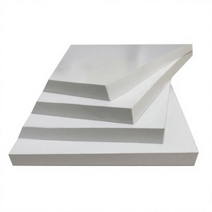 Hoja de tablero de espuma de PVC WPC blanca ecológica de 25mm de espesor, revestimiento de pared ligero de densidad de 0,6G/cm3 para baño de cocina - Product Image 6