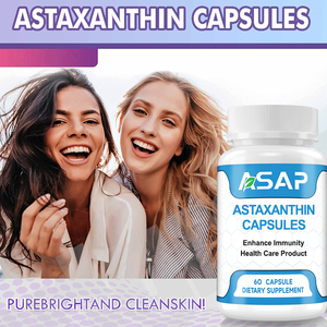 OEM Skin Whitening Natural Bulk 12mg Astaxantina Softgel Suplemento Astaxantina Cápsulas - Product Image 2