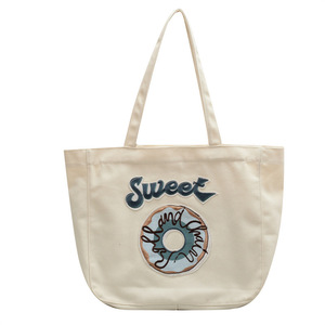 ถุงผ้าแคนวาสแบบกำหนดเองเป็นมิตรกับสิ่งแวดล้อมสำหรับการวิ่งไปยังร้านค้าในบริเวณใกล้เคียงและการเดินตลาดในตอนเย็น - Product Image 6