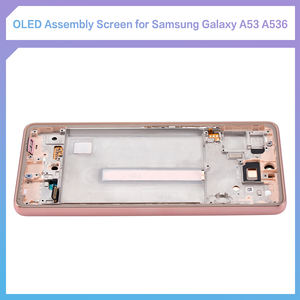 Assemblage <span class=keywords><strong>complet</strong></span> d'écran tactile d'affichage OLED d'origine de prix usine avec le cadre pour le <span class=keywords><strong>Samsung</strong></span> Galaxy <span class=keywords><strong>A53</strong></span> A536 - Product Image 5