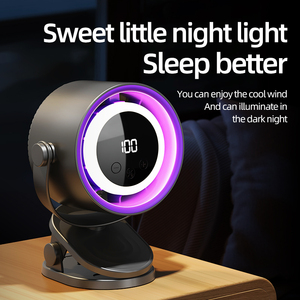 Hot Sale 1800mAh Multifunction Outdoor Stroller Clip-on <strong>Fan</strong> Charging <strong>Desk</strong> Table <strong>Fan</strong> <strong>Usb</strong> Portable Rechargeable 6 Inch Clip <strong>Fan</strong> - Product Image 4