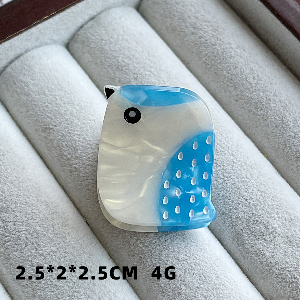 Blue square bird