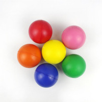 Balle anti-stress en mousse PU personnalisable avec logo, jouet souple à presser, cadeau promotionnel en gros