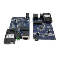 光纤媒体转换器 20km SC 光纤 10/100/1000M CCTV 3G 兼容光纤+RJ45 端口 3 年保修