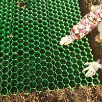 Grille en gazon recyclable, combinable et démontable librement, pour allées d'accès d'urgence, parkings, garantie 5 ans