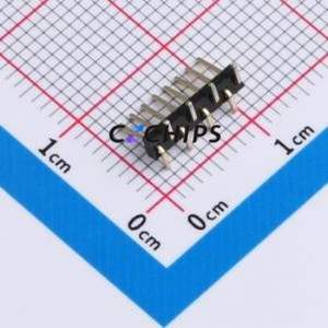 HX PZ1.27-1x8P TP-YQ Pin Header SMD,P=1.27mm Connector 1x8P 1.27mm Pin Header Vertical Mount - Product Image 2