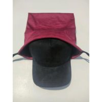 Housse anti-poussière de luxe en polyester gris 28,2x34cm pour casquettes de baseball, perruques et extensions de cheveux, fabriquée en Chine
