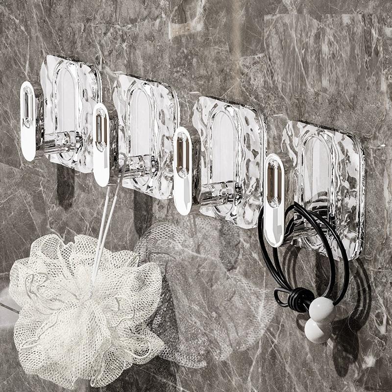 Transparent silver 4-piece set