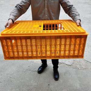 Jaula <span class=keywords><strong>de</strong></span> transporte <span class=keywords><strong>de</strong></span> aves vivas, jaula <span class=keywords><strong>de</strong></span> plástico para transporte <span class=keywords><strong>de</strong></span> <span class=keywords><strong>pollos</strong></span>, jaula para palomas y patos - Product Image 4