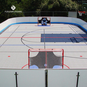 Losetas Multiusos Ecológicas para <span class=keywords><strong>Hockey</strong></span> y Patinaje sobre Ruedas, Tapete <span class=keywords><strong>de</strong></span> Plástico PP para Interiores/Exteriores para Patinaje en Línea - Product Image 6