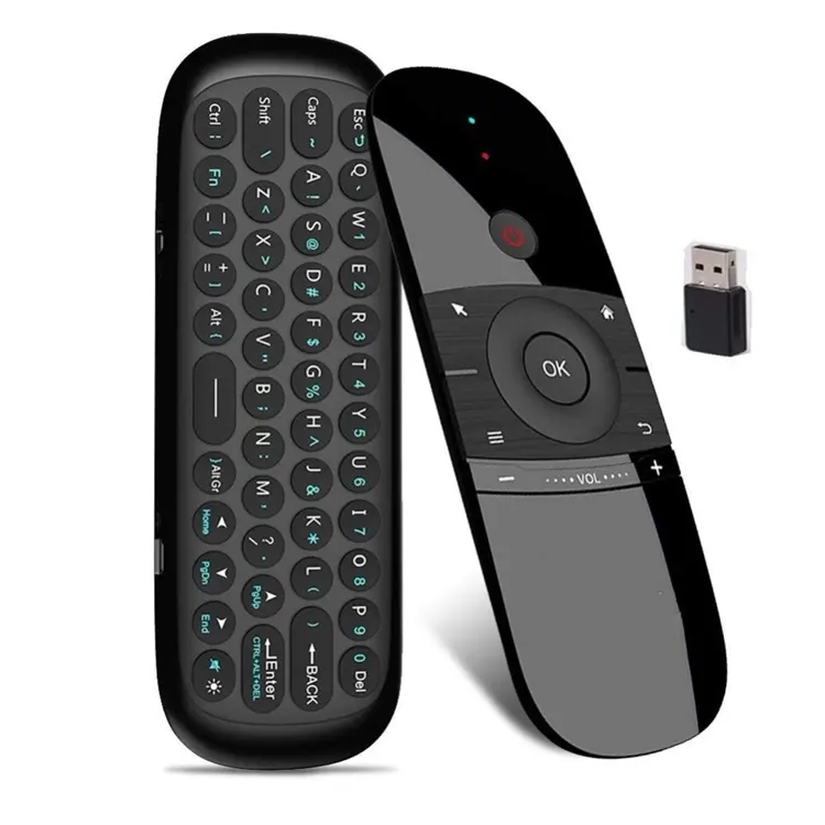 Air Mouse — Mini-clavier sans fil, 2021 ghz, pour boîtier Smart Tv W1, vente en gros, 2.4