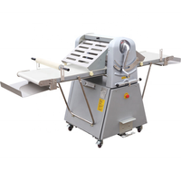 Laminoir à pâte automatique pliable pour table, idéal pour la boulangerie domestique et les petites pâtisseries, machine à aplatir le pain, prix usine